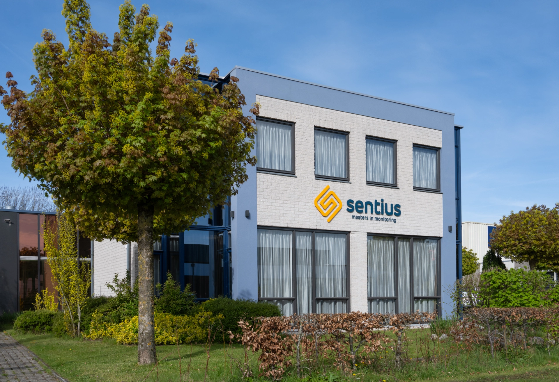 Kantoor van Sentius aan de Curieweg in Zwolle